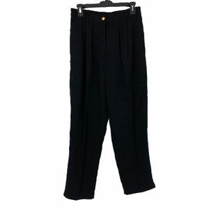 Holly Lane Womens High Rise Pleated Dress Pants